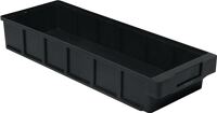 Regalkasten L500xB186xH83mm schwarz PP 8 St/Karton LA-KA-PE