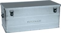 Aluminiumbox 140 l, NW-Nr.: 9000448093 L900xB490xH380mm, mit Klappverschlüssen und Schlösser PROMAT  