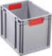 Euro/-Werkzeug-Box L600xB400xH410mm 73l m.Klappverschluss u.Stapelecken