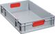 Euro/-Werkzeug-Box L800xB400xH340mm 81l m.Klappverschluss u.Stapelecken