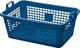 Korb L620xB425xH250mm 45 lPE blau LOCKWEILER