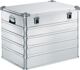 Aluminiumbox L800xB600xH610mm 239l m.Klappverschluss u.Alu-Stapelecken