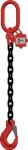 Anschlagkette 1-strängig,Güte 8 L1000xS13mm Trgf.5300kg MCBULL