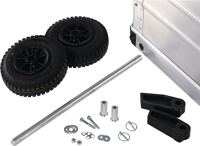Clip-On-Rollensatz nachrüstbar o.Werkzeug f.B 400mm 2-tlg.Offroad ZARGES