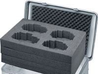 Würfelschaumset f.Aluminium-Rollbox 105l ZARGES