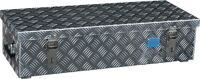 Transportbox Außen-L822xB325xH210mm 46l Alu.Riffelblech ALUTEC