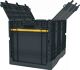 Klappbehälter, NW-Nr.: 9000448565 L600xB400xH400mm Inh.80l, dunkelgrau m.Deckel PP