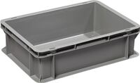 Sichtlagerkasten ProfiPlus L355xB205xH200mm PP grau stapelbar ALLIT