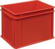 Mehrwegbehälter L400xB300xH320mm rot Wände u.BD geschl.