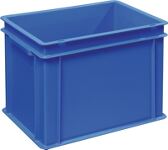 Mehrwegbehälter L400xB300xH320mm blau Wände u.BD geschl.