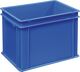 Mehrwegbehälter L400xB300xH320mm blau Wände u.BD geschl.