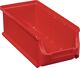 Sichtlagerkasten Profi-Plus L215xB102xH75mm PP rot ALLIT