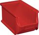 Sichtlagerkasten Profi-Plus L235xB150xH125mm PP rot ALLIT