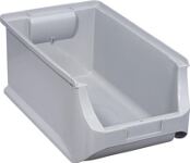Sichtlagerkasten Profi-Plus L355xB205xH150mm PP grau ALLIT