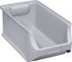 Sichtlagerkasten Profi-Plus L355xB205xH150mm PP grau ALLIT