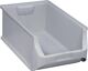 Sichtlagerkasten Profi-Plus L500xB310xH200mm PP grau ALLIT