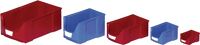 Sichtlagerkasten L360/310xB210xH201mm PE blau LOCKWEILER