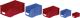 Sichtlagerkasten L360/310xB210xH201mm PE blau LOCKWEILER