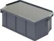 Staubdeckel f.Stapelbeh. 600x400mm f.Kasten 1/2 längs 577x178x90mm 10St./Beutel