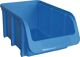 Sichtlagerkasten L164/134xB102xH74mm PP blau stapelbar HÜNERSDORFF