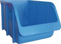 Sichtlagerkasten L242/203xB146xH127mm PP blau stapelbar HÜNERSDORFF