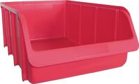 Sichtlagerkasten L489/422xB312xH184mm PP rot stapelbar HÜNERSDORFF
