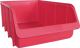 Sichtlagerkasten L489/422xB312xH184mm PP rot stapelbar HÜNERSDORFF
