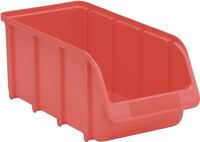 Sichtlagerkasten L318/286xB146xH127mm PP rot stapelbar HÜNERSDORFF