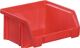 Sichtlagerkasten LK L85/65xB105xH45mm PS rot LA-KA-PE