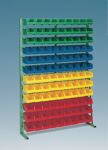 Flügeltürenschrank H2200xB1200xT420mm lichtgrau/grau 5BD m.Höhenausgleich MAUSER