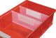 Trennw.f.Regalkasten B.230mm PP transparent,offen 1 BT=25 ST.LA-KA-PE