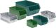 Sichtlagerkasten, NW-Nr.: 9144449302 L500/450xB320xH200mm, Stahlbl.silber