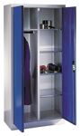 Flügeltürenschrank H1950xB930xT500mm lichtgrau/lichtgrau 4 BD