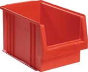 Sichtlagerkasten PLK L330xB213xH200mm PP rot LA-KA-PE