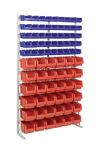 Sichtlagerkasten PLK L330xB213xH200mm PP blau LA-KA-PE