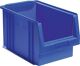 Sichtlagerkasten PLK L330xB213xH200mm PP blau LA-KA-PE