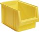 Sichtlagerkasten PLK L330xB213xH200mm PP gelb LA-KA-PE