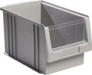 Sichtlagerkasten PLK L330xB213xH200mm PP grau LA-KA-PE