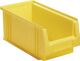 Sichtlagerkasten PLK L290xB150xH125mm PP gelb LA-KA-PE
