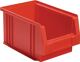 Sichtlagerkasten PLK L230xB150xH125mm PP rot LA-KA-PE