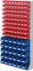 Sichtlagerkasten PLK L164xB105xH75mm PP rot LA-KA-PE