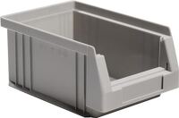 Sichtlagerkasten PLK L164xB105xH75mm PP grau LA-KA-PE
