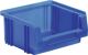 Sichtlagerkasten PLK L90xB102xH50mm PP blau LA-KA-PE
