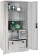 Flügeltürenschrank H1950xB930xT800mm lichtgrau/lichtgrau 4 BD Trgf.70 kg