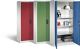 Flügeltürenschrank H1950xB1200xT800mm lichtgrau/enzianblau 4 BD Trgf.70 kg C+P