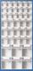 Klarsichtmagazin H353xB600xT306mm 2 x F Ku.blau LOCKWEILER