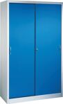 Schiebetürenschrank H1950xB1200xT500mm lichtgrau 4 Fbd.C+P