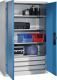 Magazinschrank H1820xB634xT200mm enzianblau Klarsichtmagazine 90xB
