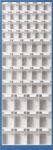 Einsatzkasten 216x108x63mm grau PS f.Schubl.u.Sortimenskästen LA-KA-PE
