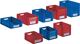 Sichtlagerkasten L600xB400xH320mm PP blau BITO